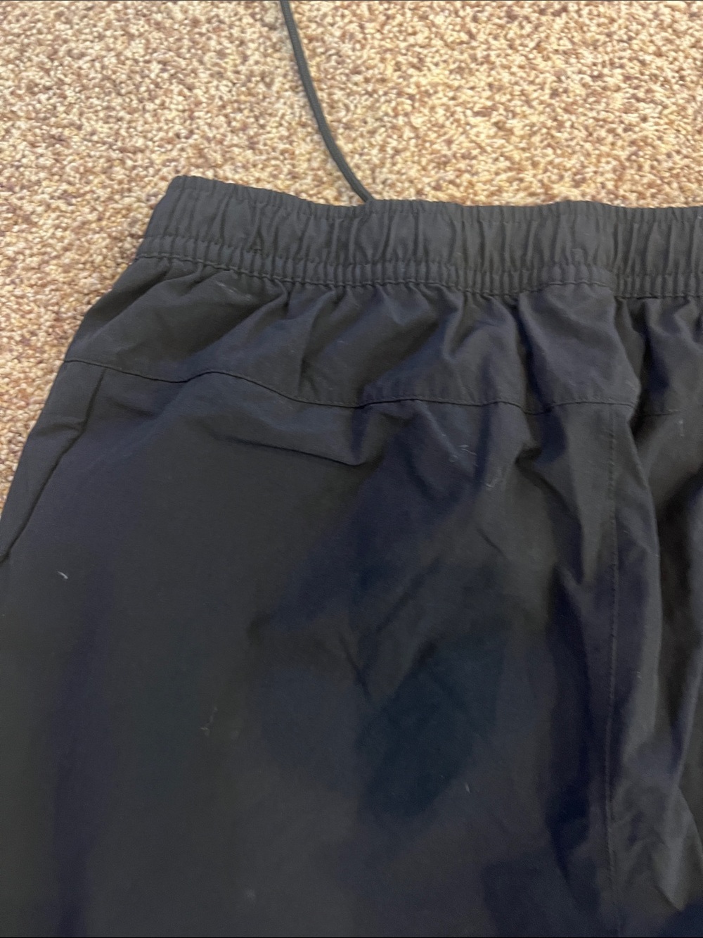 Nike Black Men’s Jogger Pants with Drawstring 30 inch inseam - Picture 5 of 7